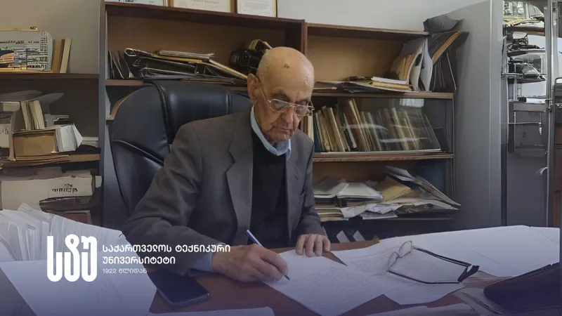 საქართველოს ტექნიკური უნივერსიტეტის რექტორი გამოჩენილ ქართველ მეცნიერსა და გეოლოგს, გიორგი მაღალაშვილს 94-ე დაბადების დღეს ულოცავს